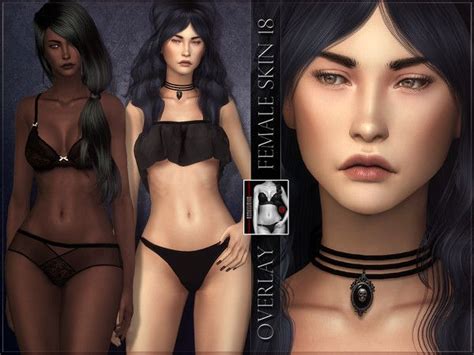 RemusSirion S Female Skin 18 OVERLAY Sims 4 Cc Skin The Sims 4