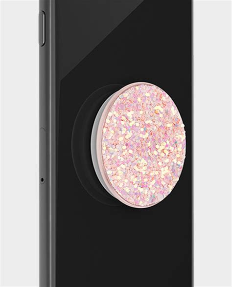 Buy Popsockets Popgrip Premium Sparkle Rose In Qatar Alaneesqatar Qa