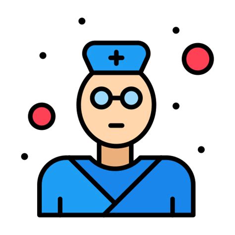 Medical Assistant Flatart Icons Lineal Color Icon