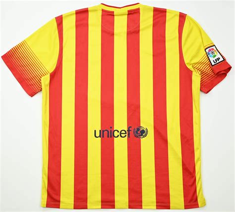 2013 14 FC BARCELONA SHIRT XL Football Soccer European Clubs