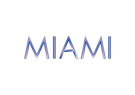 Miami And Typography On Behance