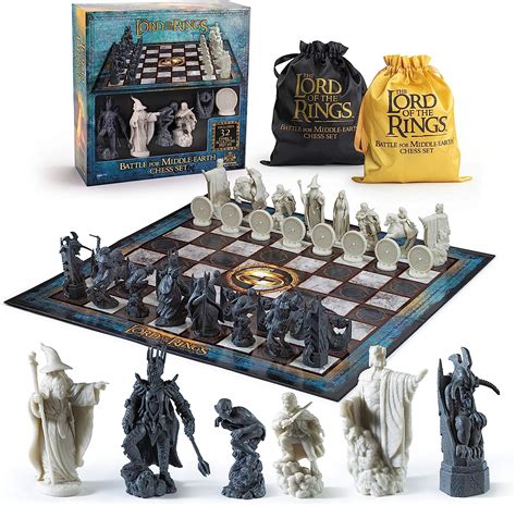 Lord Of The Rings Battle For Middle Earth Chess Set Amazon Co Uk