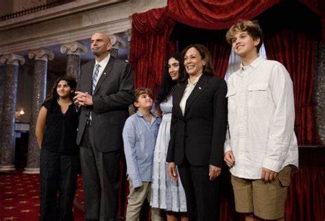 Gisele Fetterman Wears Thrifted Dress to John's Swearing In