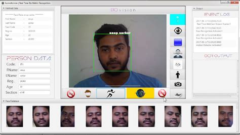 ExoVisix JavaCV JavaFX MySQL Face Recognition Attendance System