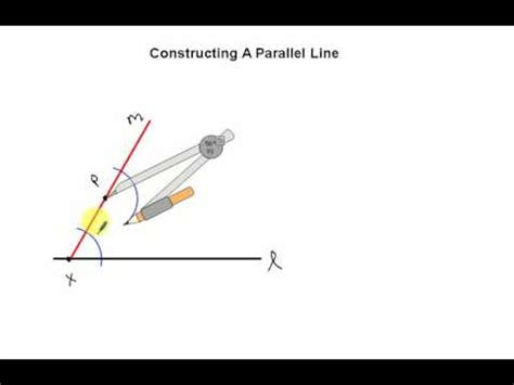 Constructing A Parallel Line YouTube