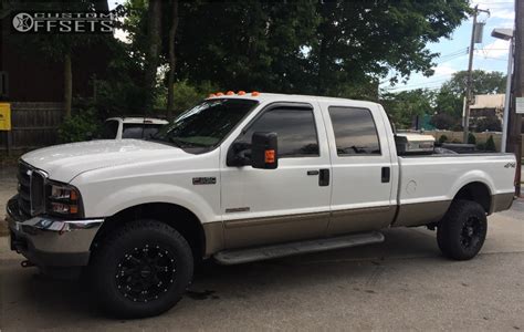 2003 Ford F 350 Super Duty Raceline Assault Stock Stock Custom Offsets