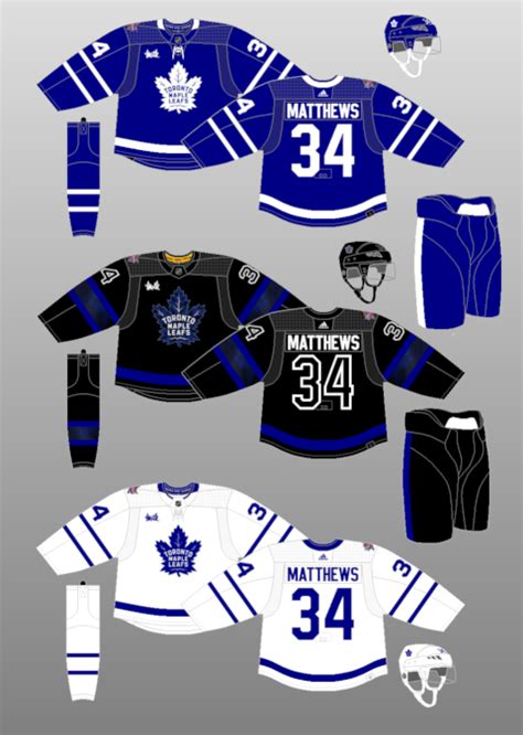 2023-24 Toronto Maple Leafs - The (unofficial) NHL Uniform Database