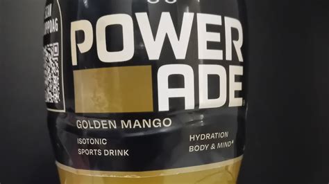 Golden Mango Powerade Youtube