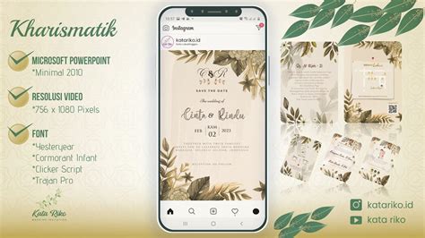 Template Undangan Pernikahan Digital Gratis Wedding Invitation