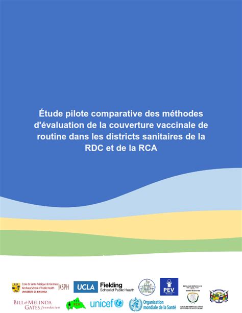 Rapport final de l enquête pilote comparative des méthodes d enquête de