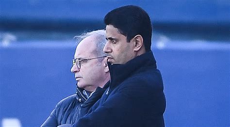 Nasser al Khelaïfi et Luis Campos PSG Football fr