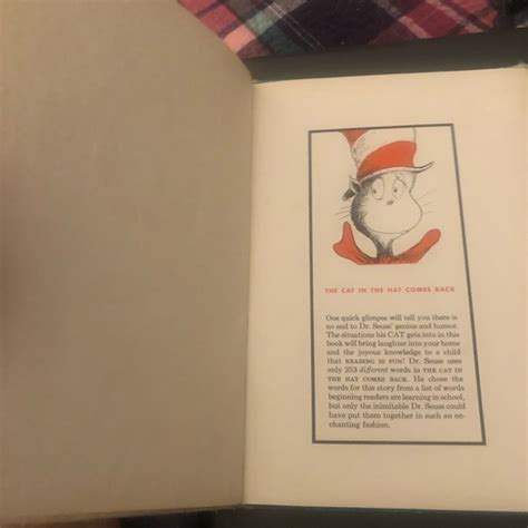 Houghton Mifflin Other Rare St Edition Drseuss The Cat In The