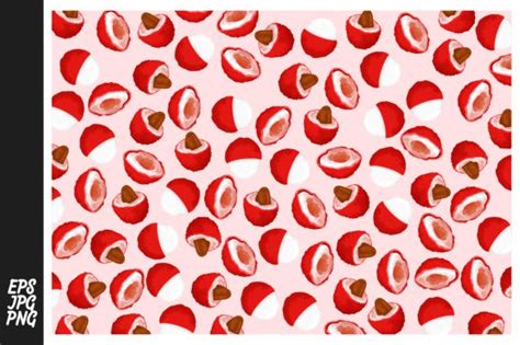 Lychee Pattern Graphic by Arief Sapta Adjie II · Creative Fabrica