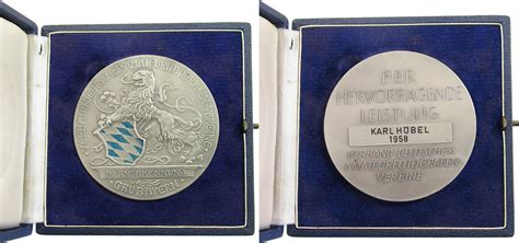 Brd Bayern Medaille F R Hervorragende Leistung Unc Ma Shops