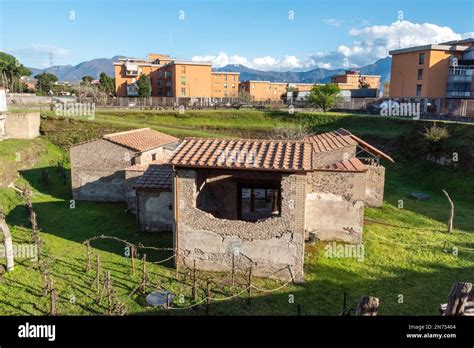 Ancient Roman Farmhouse And Vinery Villa Regina In Boscoreale Southern