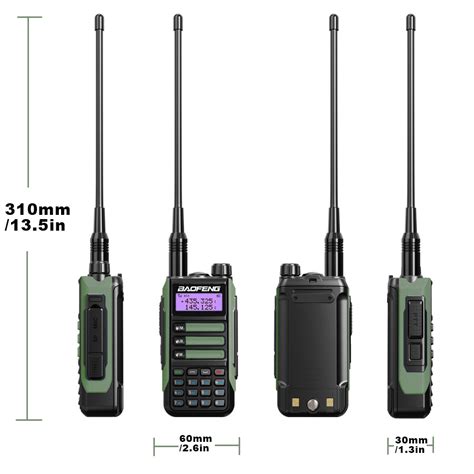 Baofeng UV 16 Long Range Handheld Walkie Talkie UHF VHF Dual Band Two