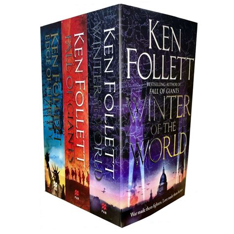 Ken Follett Century Trilogy Collection 3 Books Set Historical Novel ...