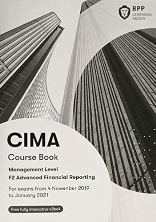 Cima F Advanced Financial Reporting Study Text Amazon Co Uk Bpp