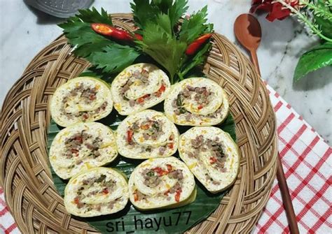 Resep Rolade Tahu Daging Pedas Oleh Sri Rahayu Cookpad