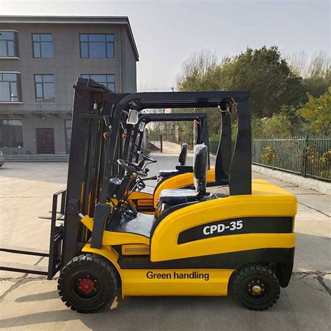 Wheel Ton Electric Forklift China Wheel Ton