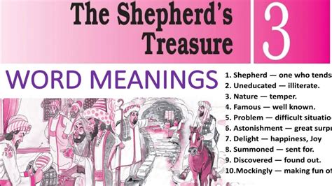 The Shepherd S Treasure Class Word Meaning The Shepherd S Treasure