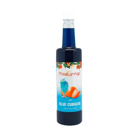 Siro Blue Curacao Vina Vina Syrup Blue Curacao 750ml Siêu Thị