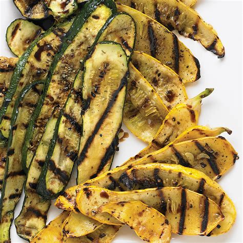 Grilled Zucchini And Summer Squash