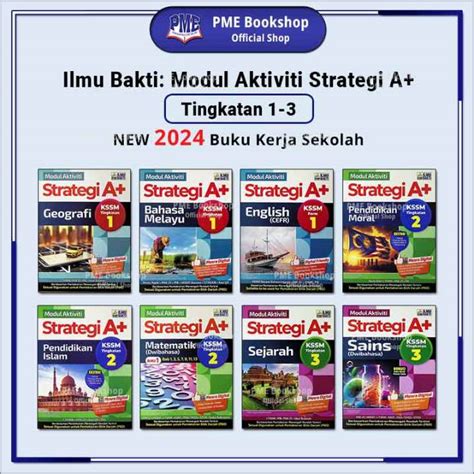 [pme Bookshop] 2024 Buku Sekolah Ilmu Bakti Modul Aktiviti Strategi