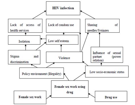 Graphical Framework Showing Factors Interacting With Female Sex Work Download Scientific