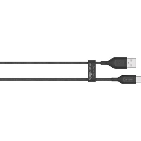 Mophie Essential Usb C A Cable Braided 2m Black 11901313136