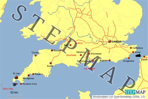 Stepmap S Dengland Landkarte F R Deutschland
