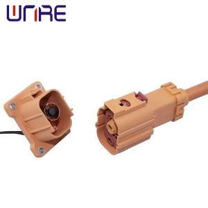 China Hv Connector High Voltage Connector P Right Angle Socket