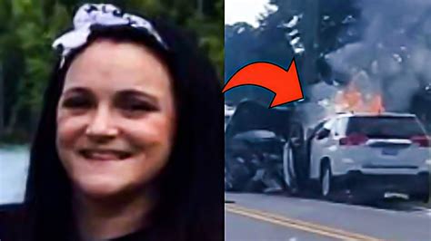 A Woman Was About To Die In A Burning Car But Then A Guardian Angel Showed Up And Saved Her