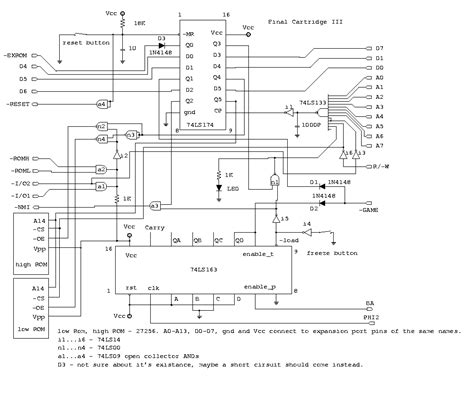 Pubcbmschematicscartridgesc64freezer