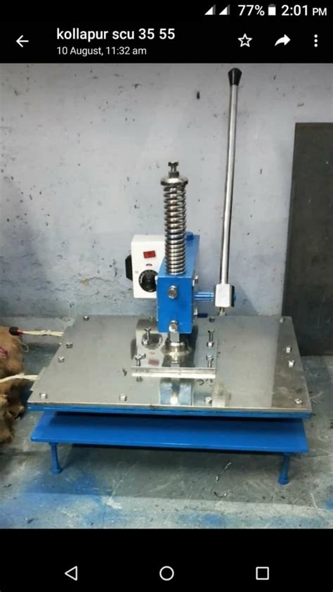 Manual Blister Sealing Machine At Rs Piece Pvc Blister Sealing