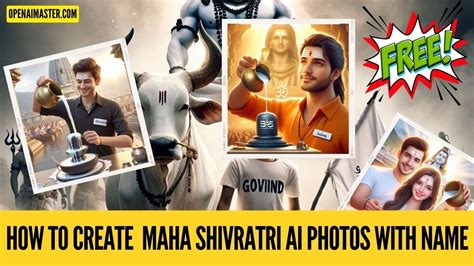 How To Create Maha Shivratri Ai Photos Free With Name Youtube