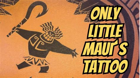 Moana But Only Little Maui´s Tattoo All Scenes Youtube