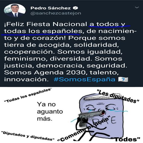 Agachate Viene El Lenguaje Inclusivo Meme Subido Por Pollaman2 0