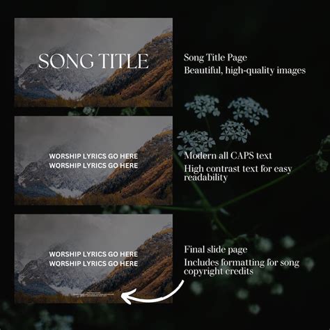 modern church worship  template bundle canva editable design etsy