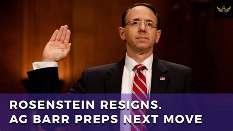 Rod Rosenstein Submits Resignation Letter To Trump All Eyes Turn To Ag