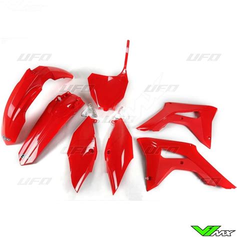 Ufo Plastic Kit Red Honda Crf R Crf R