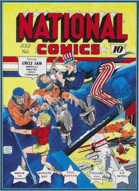 National Comics Magazine Back Issues Numbers To Archive