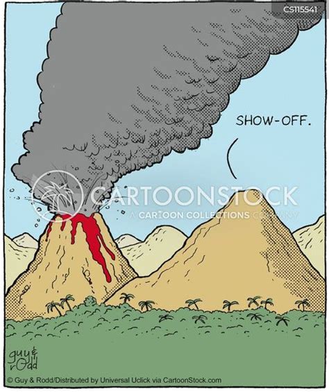 Volcano Cartoon Funny