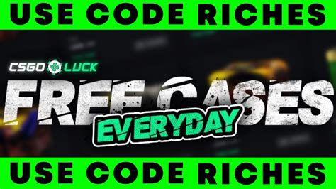 Csgoluck Promo Code 2023 Csgoluck Free Cases Free Bonus Csgoluck