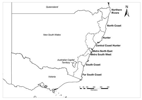 Map Of National Parks Nsw Tybie Iolanthe