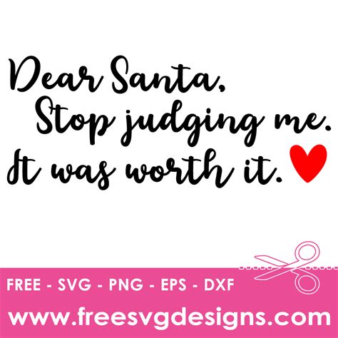 Free Funny Christmas Quote Svg Cut Files Freesvgdesigns