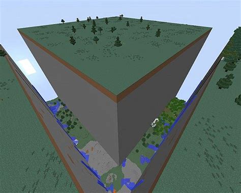 Interesting Flat-World Minecraft Map