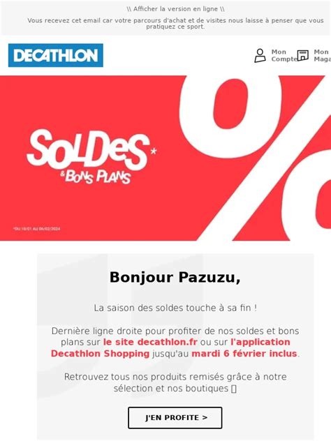 Code promo Decathlon valide 82 de réduc uniquement en Avril 2024