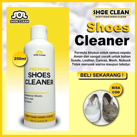 Jual Cairan Pembersih Sepatu 250ml Sneakers Shoes Shoe Suede Cleaner