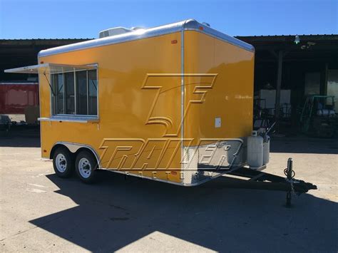 Custom Concession Trailers 8 6x14 Package C Trailer Factory